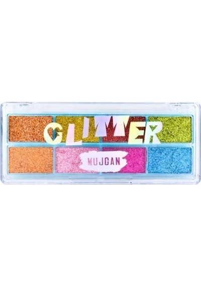 8 Renk Yaz Glitter Far Paleti - 2'li Set