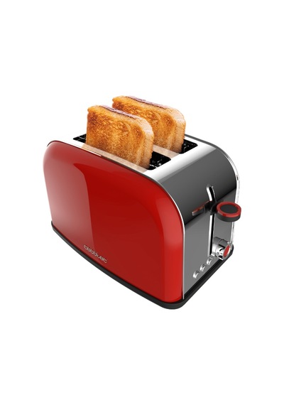 Cecotec Toastin Time 850 Red Lite 850 W Ekmek Kızartma Makinesi