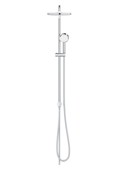 Grohe TEMPESTA COSMOPOLİTAN SYSTEM 250 DUVAR BAĞLANTILI, DİVERTÖR Krom