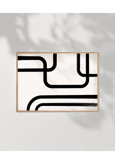 Çerçevesiz Poster Orta Çağ Modern Sanat