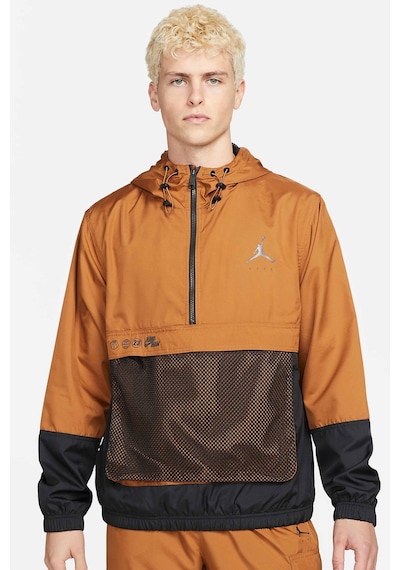 Nike Jordan Jumpman Half Zip Men's Hoodie Erkek Kapüşonlu Yarım Fermuarlı Sweatshirt Kahverengi Kahverengi Nike Jordan Jumpman Half Zip Men's Hoodie Erkek Kapüşonlu Yarım Fermuarlı Sweatshirt Kahverengi Kahverengi
