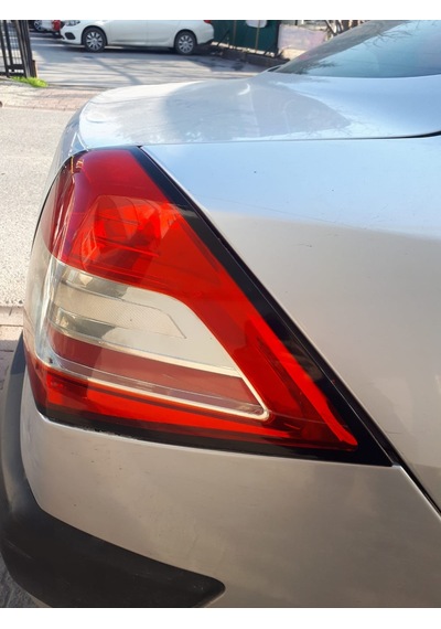 Renault Megane 2 Stop Çerçevesi Sticker / MAT SİYAH