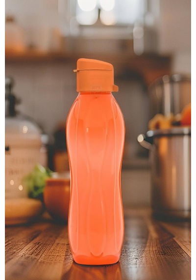 750 Ml Su Matarası Eve, Okula, Spora, İş Yerine Uygun & Su Şişesi & Suluk - Turuncu Turuncu Plastik Diğer