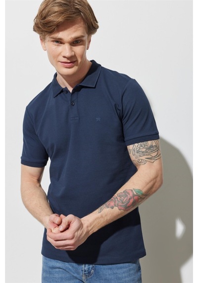 Polo Yaka T-shirt Navy-navy Navy
