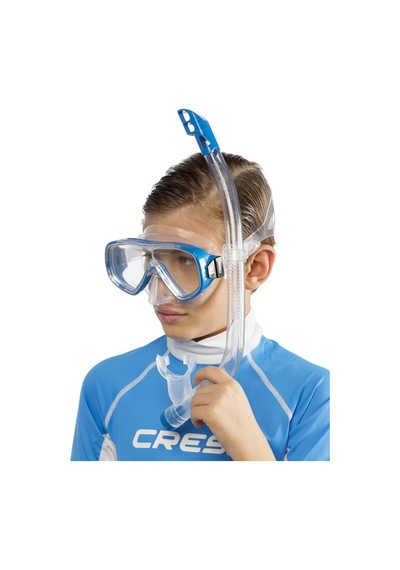 Parumarin Cressi Junior 7-15 Yaş Ondina Maske Şnorkel Seti Sarı