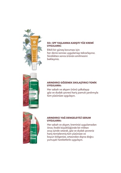 Yves Rocher Gözenek Sıkılaştırıcı Ve Matlaştırıcı Set- Güneş Kremi 50+spf 40 Ml & Tonik 150 Ml & Serum 30 Ml