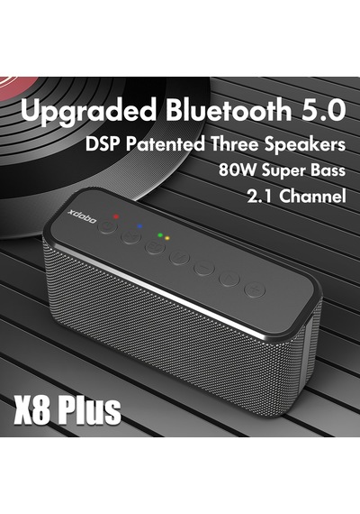 Springsun Bluetooth Hoparlör Xdobo X8 Plus 80w Bluetooth Hoparlör Ipx5 Sınıfı Su Geçirmez Açık Hava