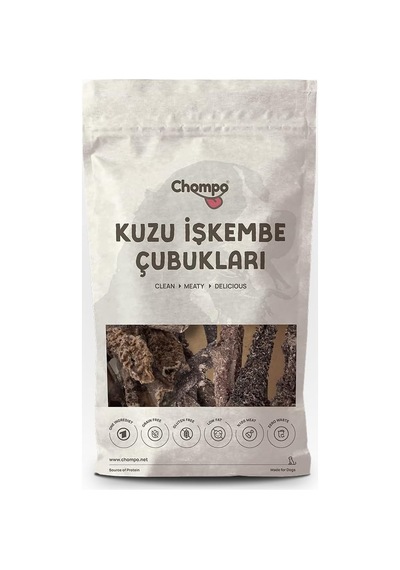Kuzu İşkembe Çubukları 100% Doğal Katkısız Köpek Ödül Maması 100 Gr Tek İçerik