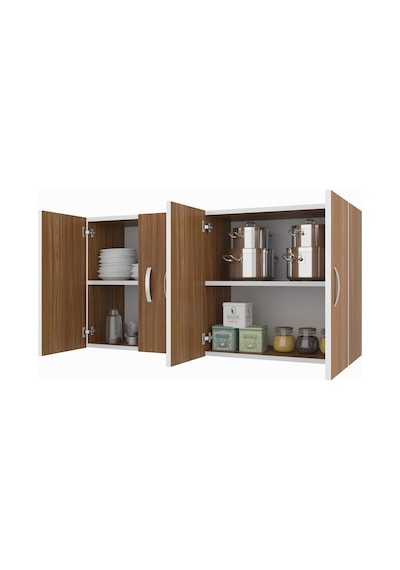 Kenzlife hazır mutfak merta cvz 060*120*32 mutfak banyo dolabı kapaklı raflı