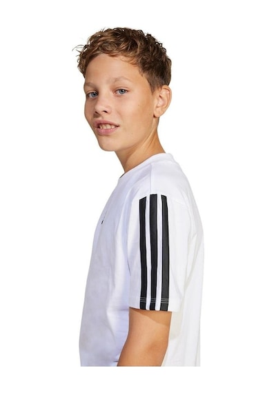 Adidas Çocuk Beyaz T-shirt J 3s Tee 160 Jd6488 Whıte/black Beyaz
