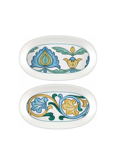 The Mia Limoncello Basic Oval Servis Gri- 26cm 2 Li Set