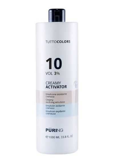 Purıng Tuttocolors 10 Vol %3 Profesyonel Saç Boyası Aktivatörü Krem Oksidan 1000ml