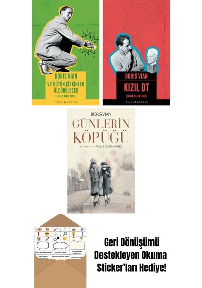 Ve Bütün Çirkinler Öldürülecek + Kızıl Ot + Günlerin Köpüğü Resimli