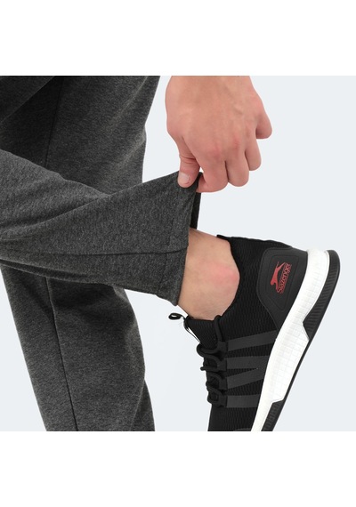 Slazenger  Partner Erkek Cepli Dar Paça Antrasit Eşofman Altı