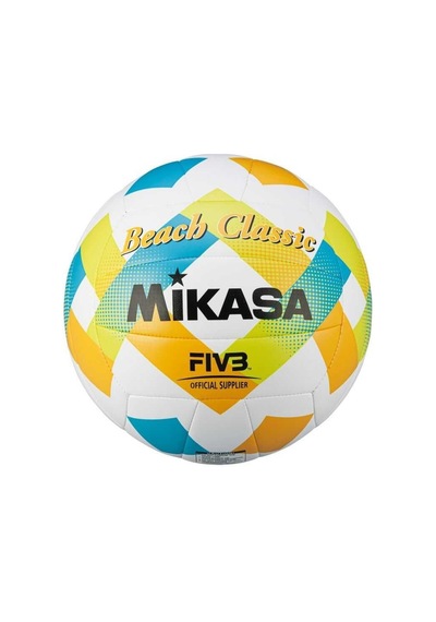 Mikasa Sentetik Deri Plaj Voleybol Topu Bv543c-vxa-lg Sarı - Mavi