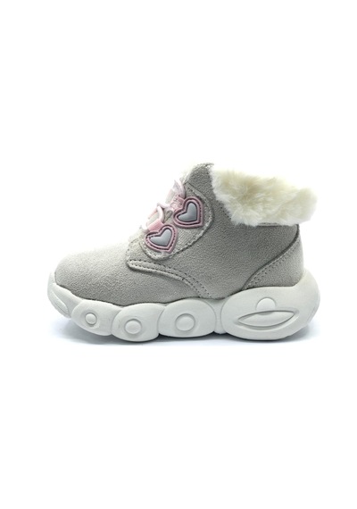 Cool Lici İlk Adım Bebek Ortopedik Çocuk Bebek Bot Gri