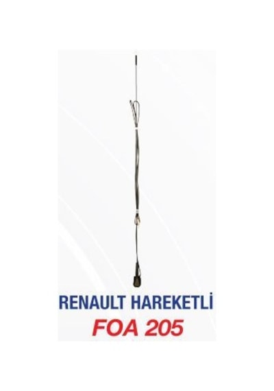 Flash Tepe Antenı Renault R9 R12 Toros AOD-FLASH FOA 205