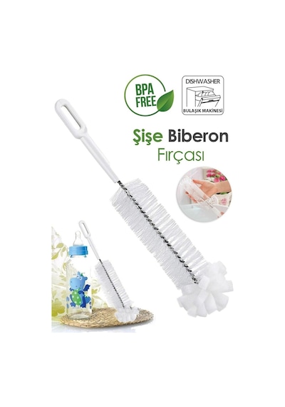 Premium Lüks Şişe Ve Biberon Fırçası - Ultra Dayanıklı Profesyonel Temizlik & Kristal Parlaklık