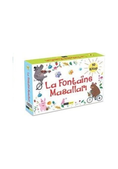 La Fontaine Masalları Seti - 10 Kitap Takım- Gendaş Çocuk