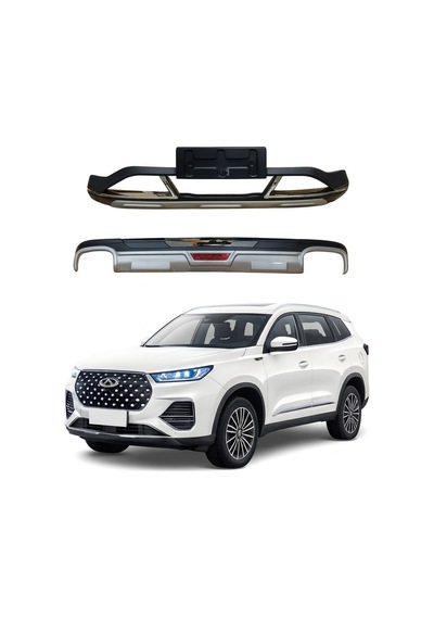 Autogp Chery Tiggo 8 Promax Ön Ve Arka Tampon Koruma Difüzör Plastik 2024+