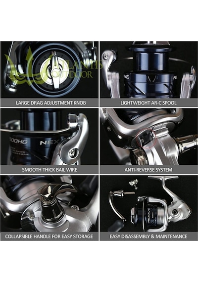 Shimano Nexave C5000 Hg Spin Olta Makinesi