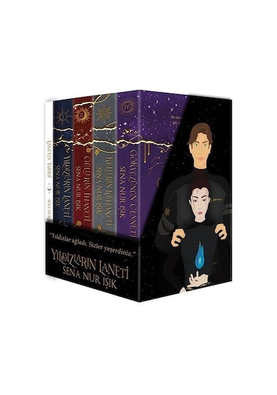 Yıldızların Laneti Serisi Seti - 5 Kitap Takım - Kutulu - Sena Nur Işık - İndigo Kitap