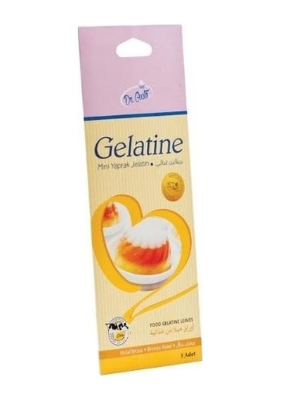 Yaprak Jelatin Sığır Jelatini 5 Adet Diğer