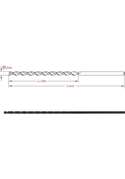 6327 Hss Uzun Matkap Ucu 5.0x245 Mm