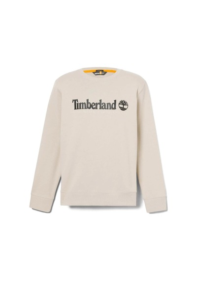 Timberland Tb0a27hc Wwes Crew Neck Rglr Krem Erkek Sweatshirt Krem
