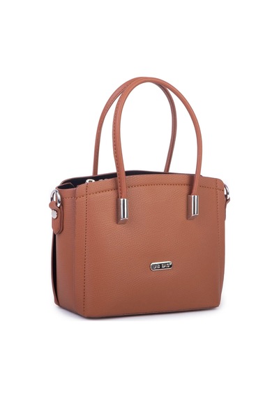 Nas Bag Kadın Mini El Ve Çapraz Çanta Taba Taba - A.taba