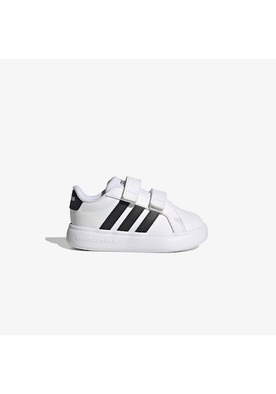 Adidas Grand Court 3.0 Bubble Comfort Çocuk Beyaz Spor Ayakkabı Js4906