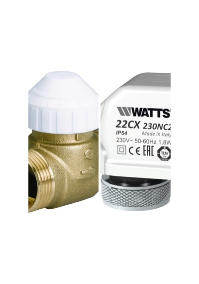 Watts Fancoil Motorlu Vana Seti Dn15 (230V Motor)