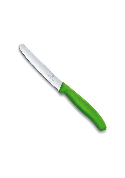 English Home Victorinox 6.7836.L114 SwissClassic 11 CM Domates & Sosis Bıçağı Yeşil