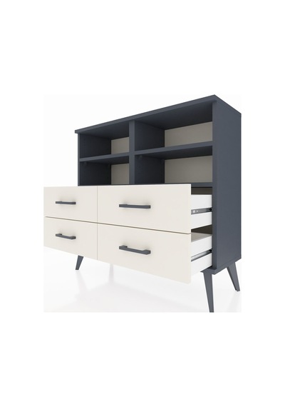 Arges Şifonyer 4 Raflı 4 Çekmeceli 88x30x80 Antrasit-antrasit/aytaşı Antrasit/aytaşı Arges Şifonyer 4 Raflı 4 Çekmeceli 88x30x80 Antrasit-antrasit/aytaşı Antrasit/aytaşı