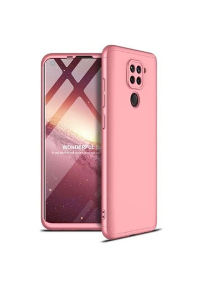 Xiaomi Redmi Note 9 Kılıf Zore Ays Kapak Rose Gold