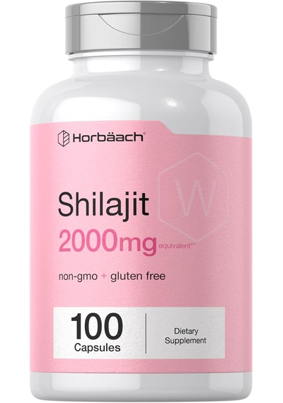 Horbaach Shilajit For Women 5:1 Extract 100 Capsules 2000mg