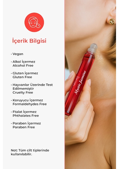 Heiluna Sensual Latte Kadın Roll-On Parfüm EDP 10 ML