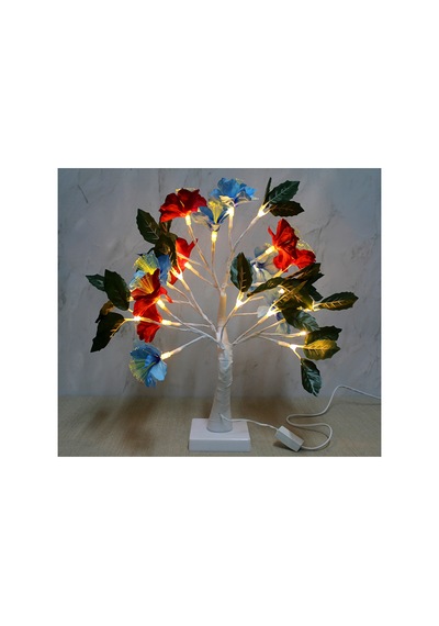2 Adet Dekoratif Ledli Çiçek 45 Cm Boy, Masa Ve Raf Aksesuarı, İç Mekan Dekoru, Led Flower Diğer