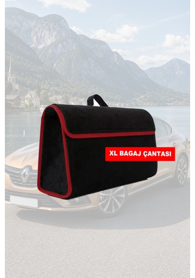 Dacia Spring Uyumlu Siyah Renk Koltuk Yastığı Bagaj Çantası Lüks Model