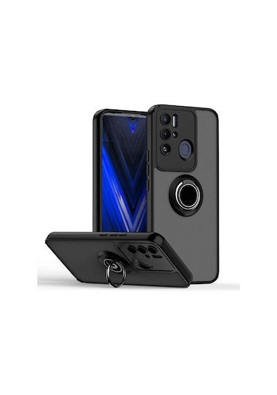 Nihcase Tecno Pova Neo Kılıf Montreal Yüzüklü Mat Kapak