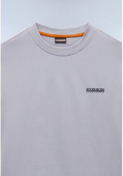 Napapijri S-small Box Ss Erkek T-shirt-31966 Açık Gri