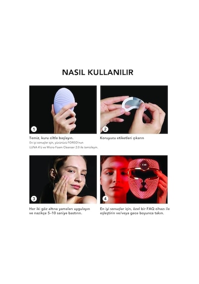 Mikroiğneli Kırışıklık Karşıtı Hyaluronik Asit Göz Altı Pedleri Göz Altı Şişlikleri Ve Morluklara Karşı
