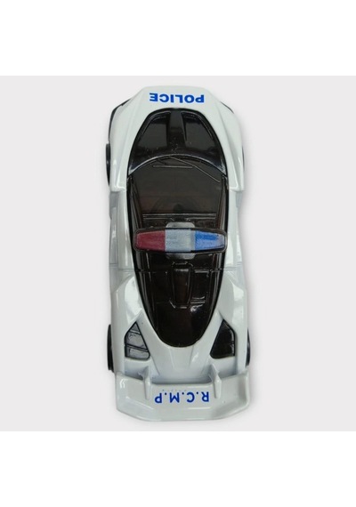 Metal Mini Polis Arabası 8 Cm - Polis - 4 Lisinya