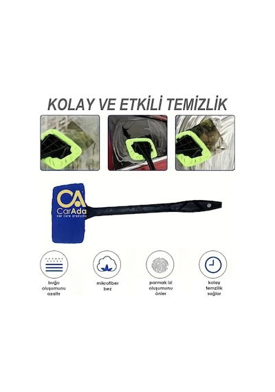 Araba Camı Temizleme Seti, Cam Temizleme Aparatı