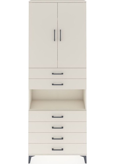 Arges Dolap 4 Raflı 6 Çekmeceli 2 Kapaklı 88x30x243 Aytaşı-ay... Aytaşı Arges Dolap 4 Raflı 6 Çekmeceli 2 Kapaklı 88x30x243 Aytaşı-ay... Aytaşı