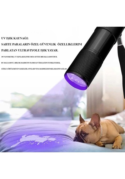 Oyuncak Banknot Işığı Ultraviole Wt-302
