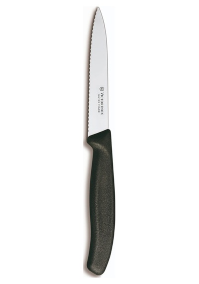 Victorinox Swissclassic 10 CM Soyma Kamp Bıçağı Siyah 6.7733 Siyah