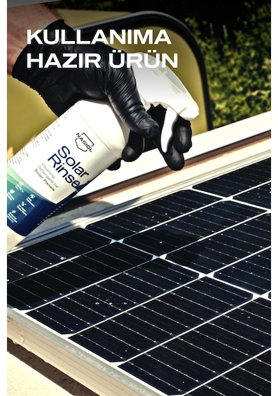 Nasiol Solarrinse Güneş Panelleri İçin Temizlik Deterjanı-500ml