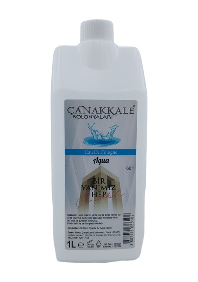 Çanakkale Kolonyaları Aqua Okyanus Kolonyası 1 L