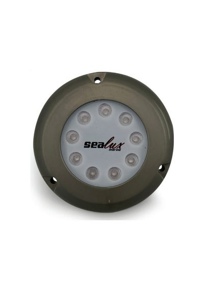 Sealux Sualtı Aydınlatma Lamba 9 Led Yeşil 12V/24V-27W Tekne Yeşil